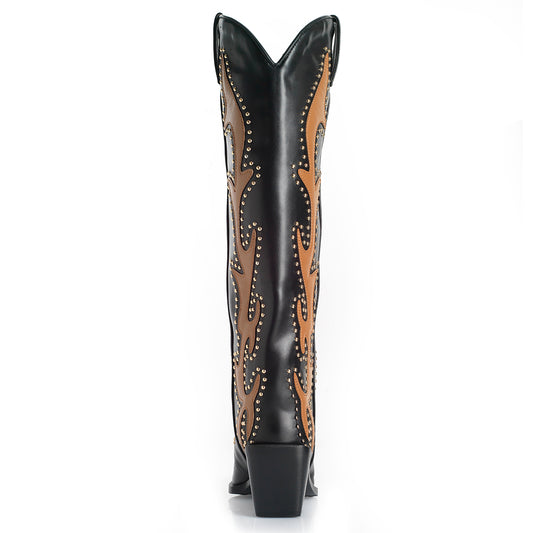 Bota Mujer WestWinter Yukon Negro/Camel