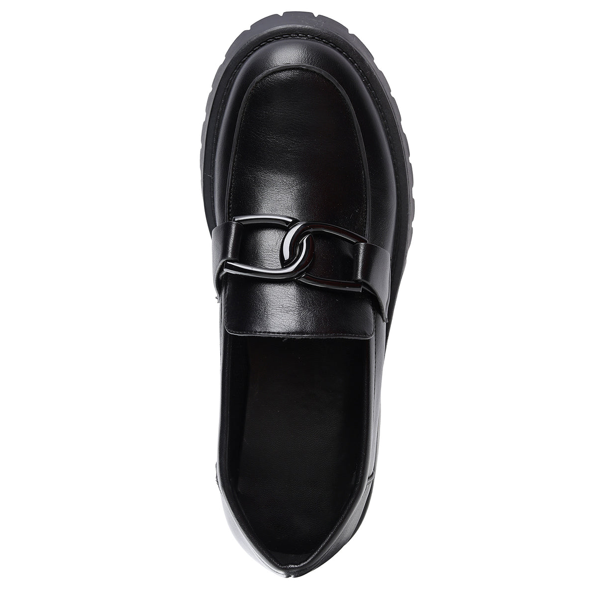 Zapato Mujer Simi Valley Negro Taco Bajo Via Uno