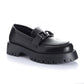 Zapato Mujer Simi Valley Negro Taco Bajo Via Uno