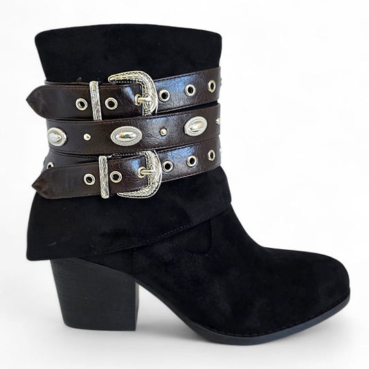 Botin Mujer  WestWinter Rebel Negro