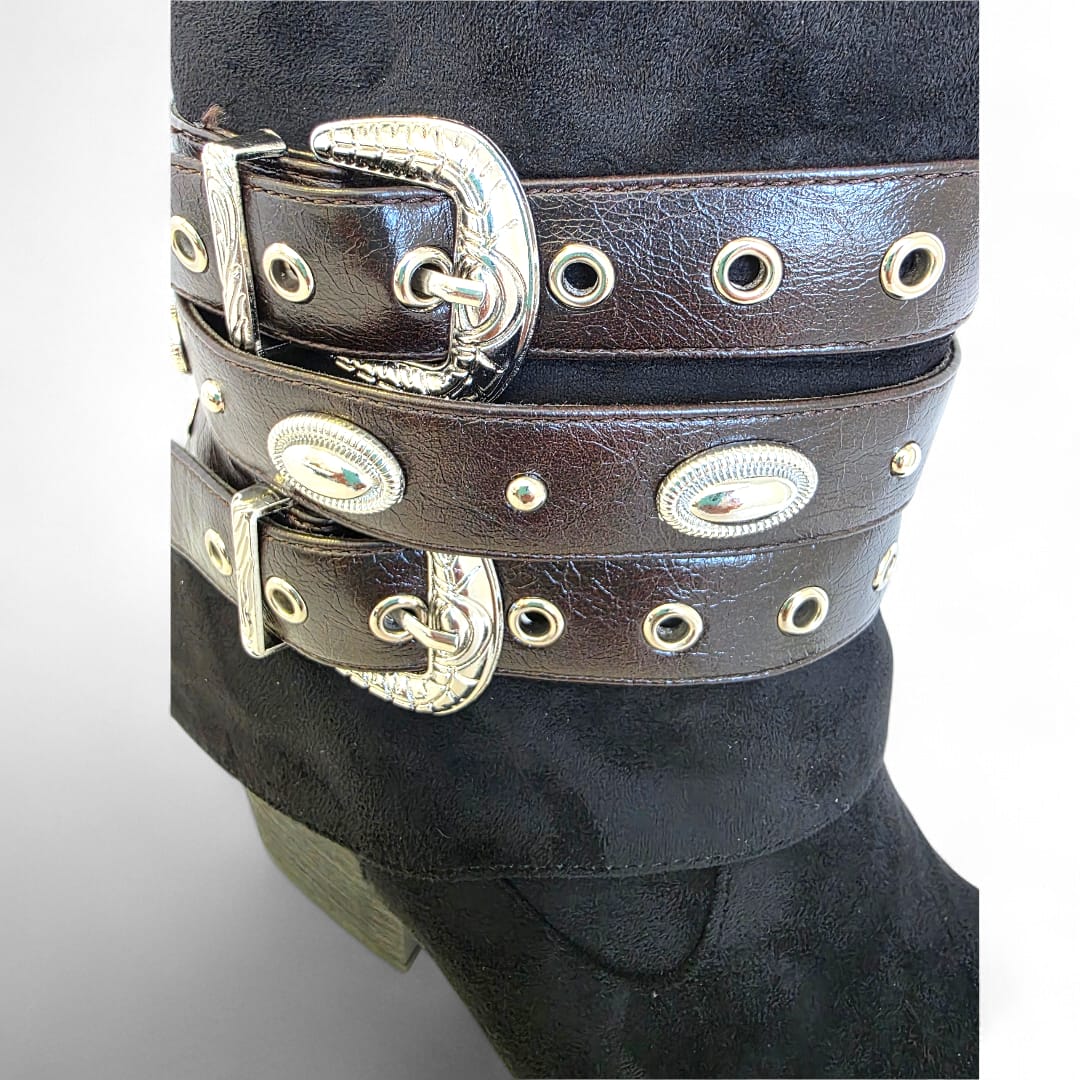 Botin Mujer  WestWinter Rebel Negro