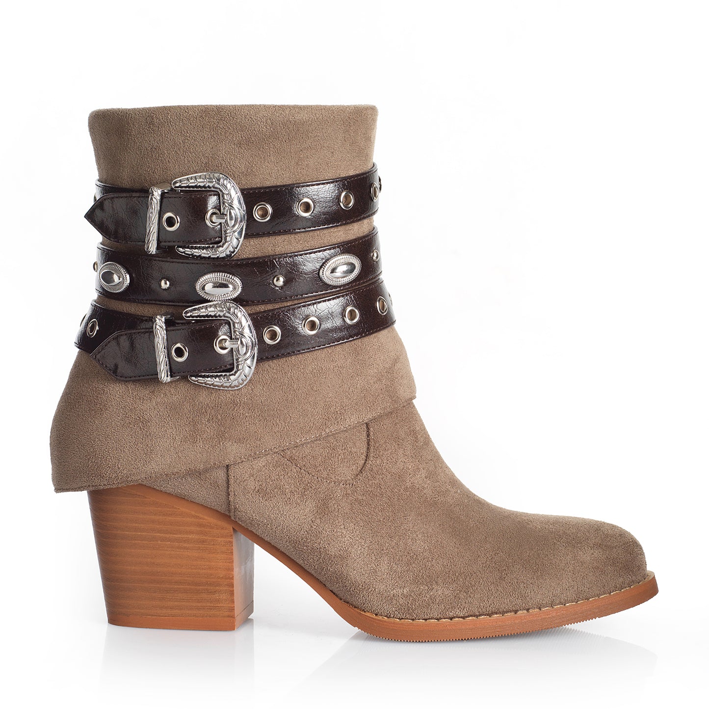 Botin Mujer  WestWinter Rebel Taupe