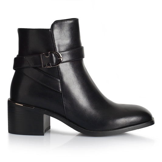 Botin Mujer  WestWinter Ivory Negro