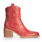 Botin Mujer  WestWinter Bronco Rojo