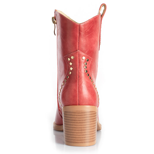 Botin Mujer  WestWinter Bronco Rojo
