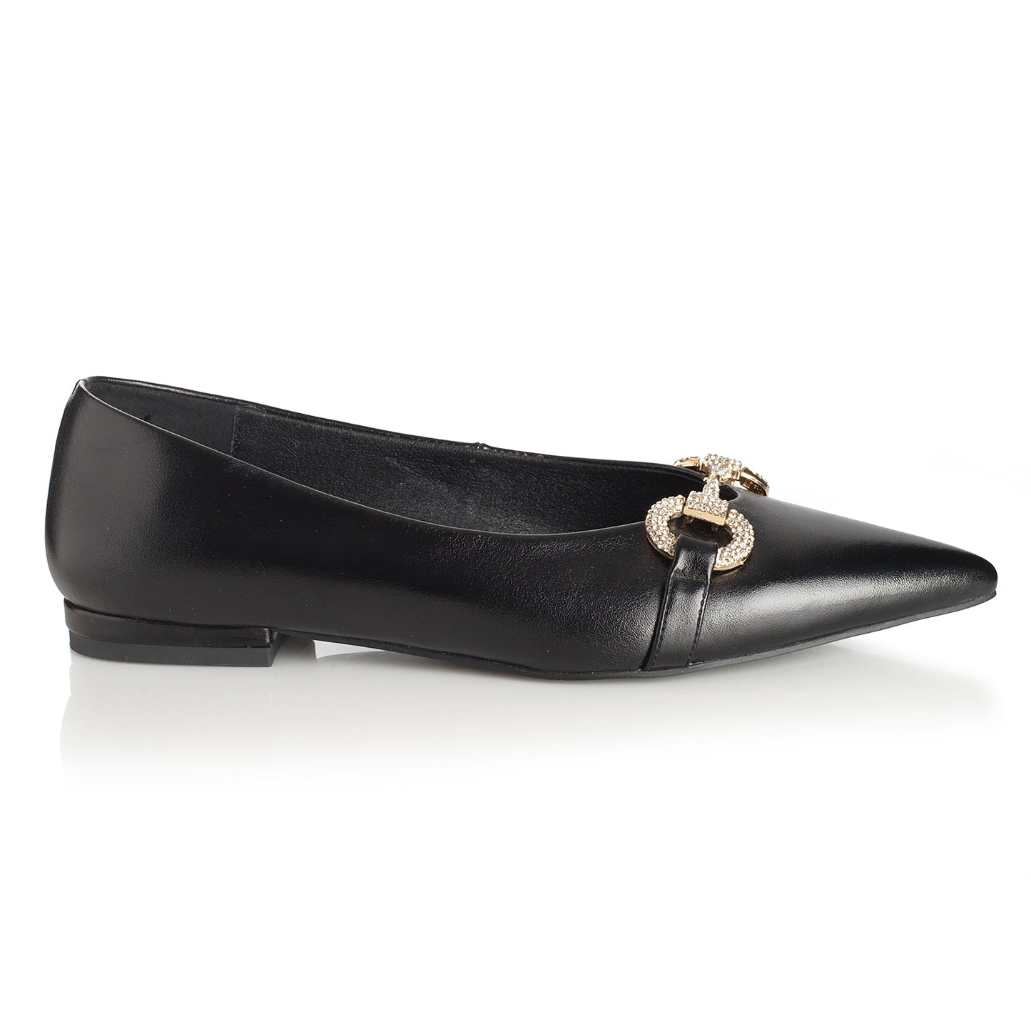 Zapato Mujer Mallorca Negro Taco Plano