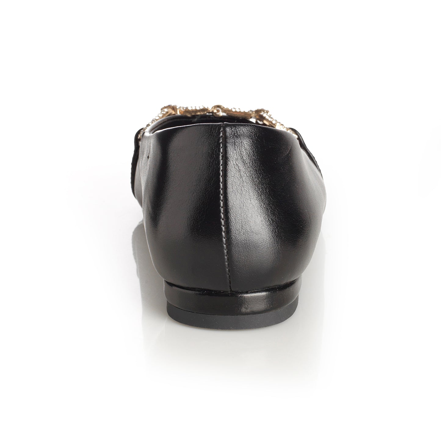 Zapato Mujer Mallorca Negro Taco Plano