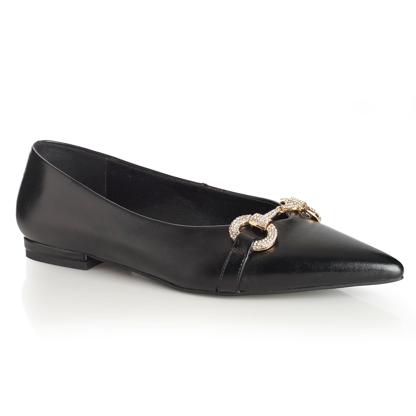 Zapato Mujer Mallorca Negro Taco Plano