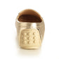 Zapato Mujer Formentera Dorado Taco Plano