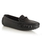 Zapato Mujer Formentera Negro Taco Plano