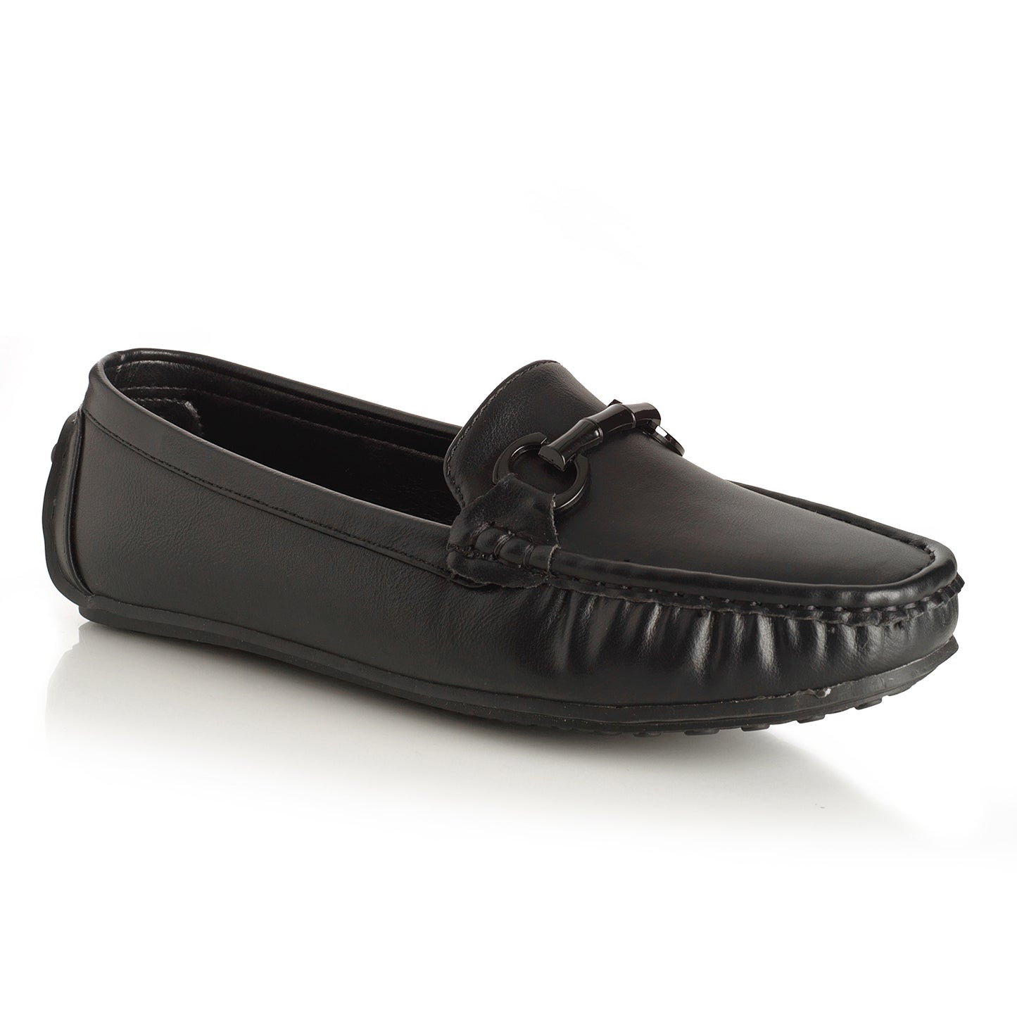 Zapato Mujer Formentera Negro Taco Plano