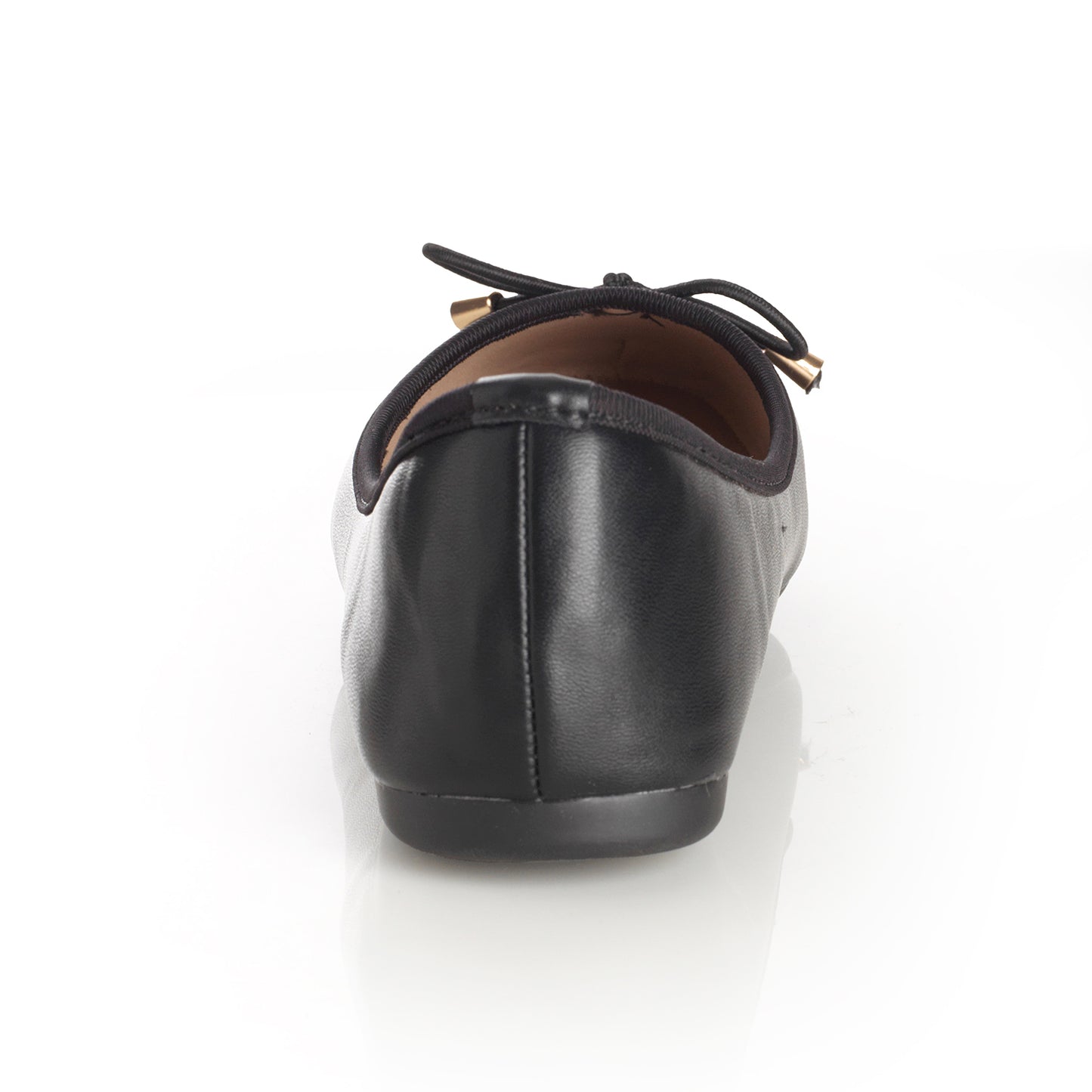 Zapato Mujer Cabrera Negro Taco Plano