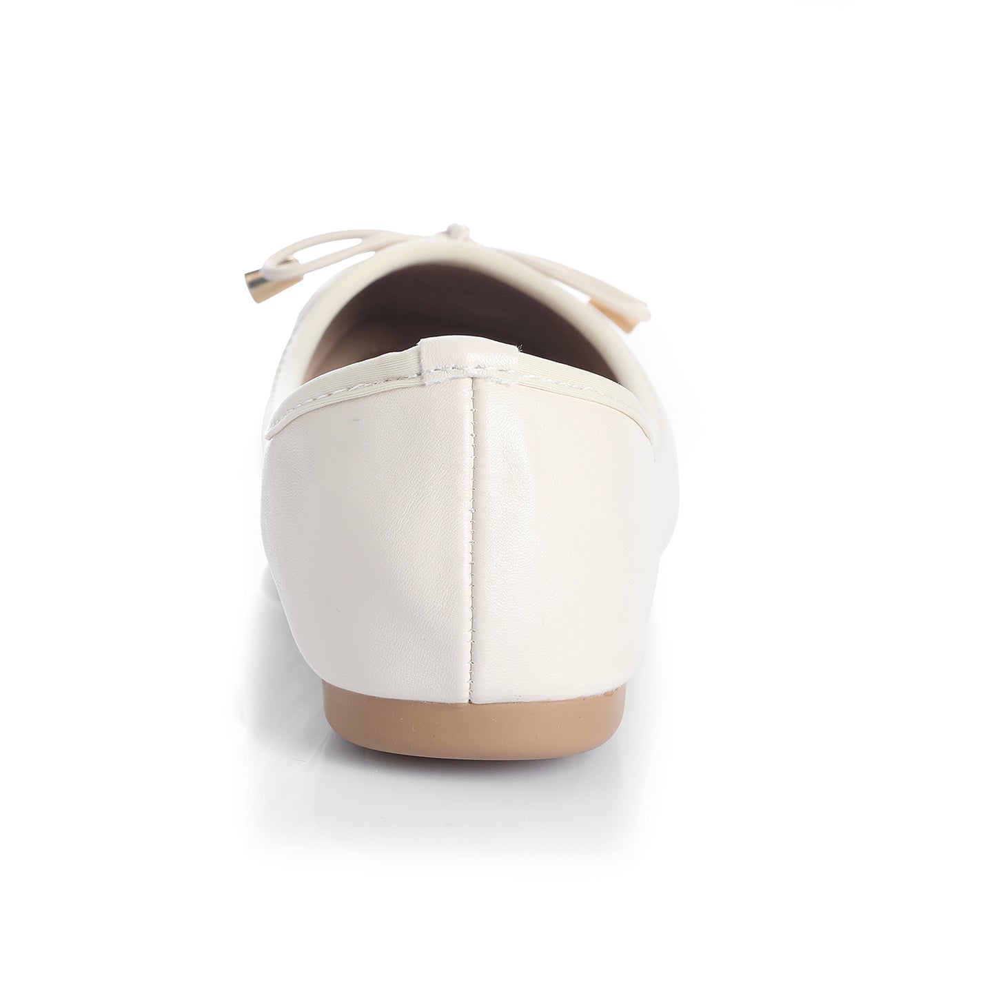 Zapato Mujer Cabrera Crema Taco Plano