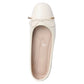 Zapato Mujer Cabrera Crema Taco Plano