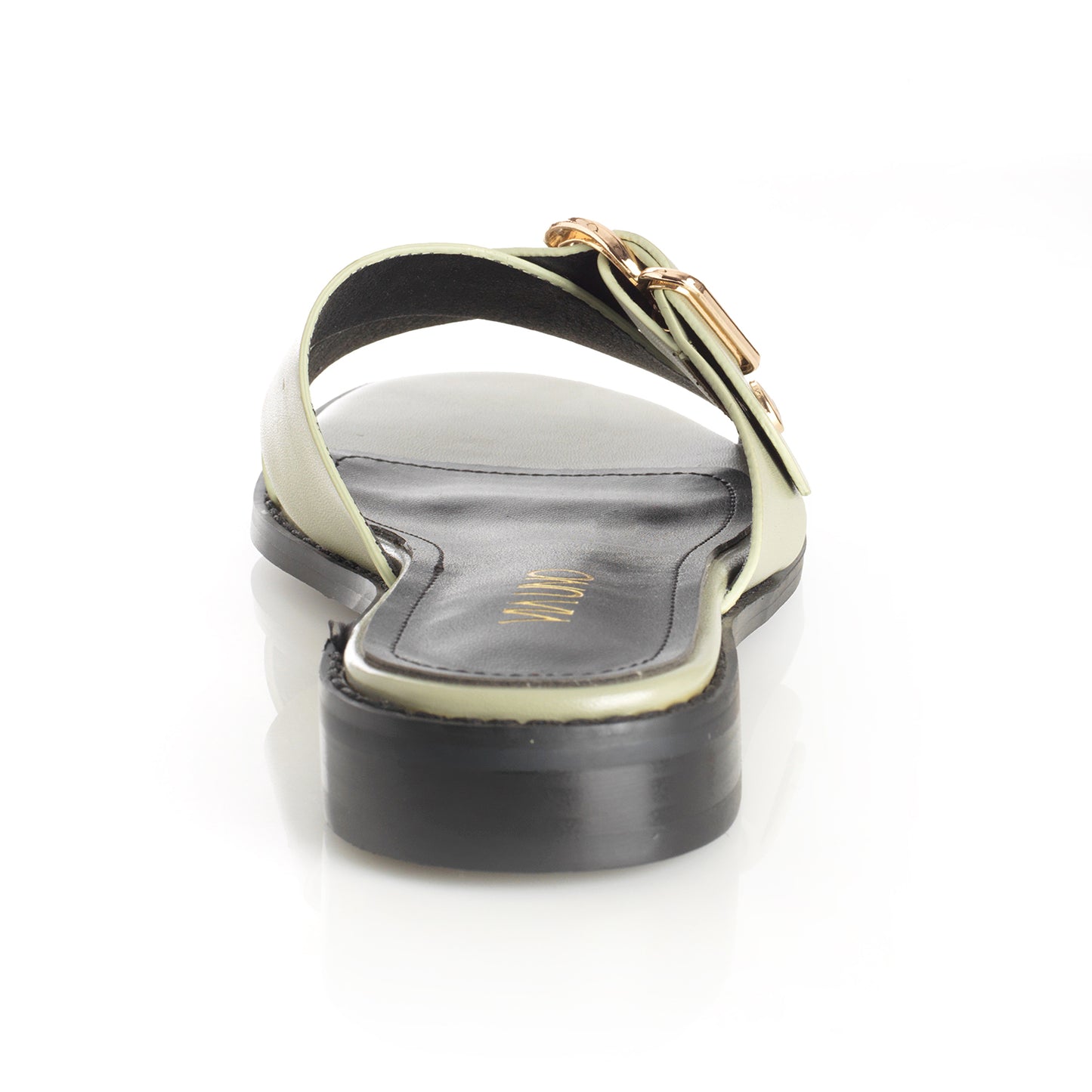 Sandalia Mujer Cantabria Oliva Taco Plano