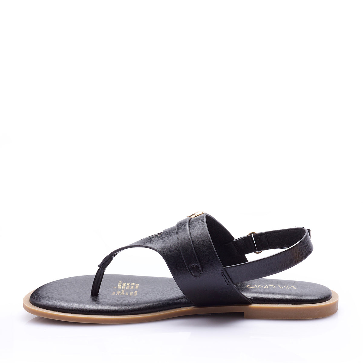 Sandalia Mujer Solea Taormina Negra