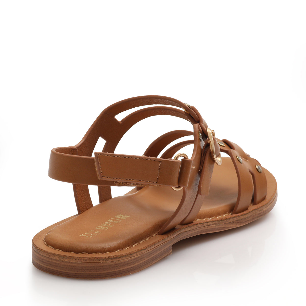 Sandalia Mujer Solea Sorrento Camel
