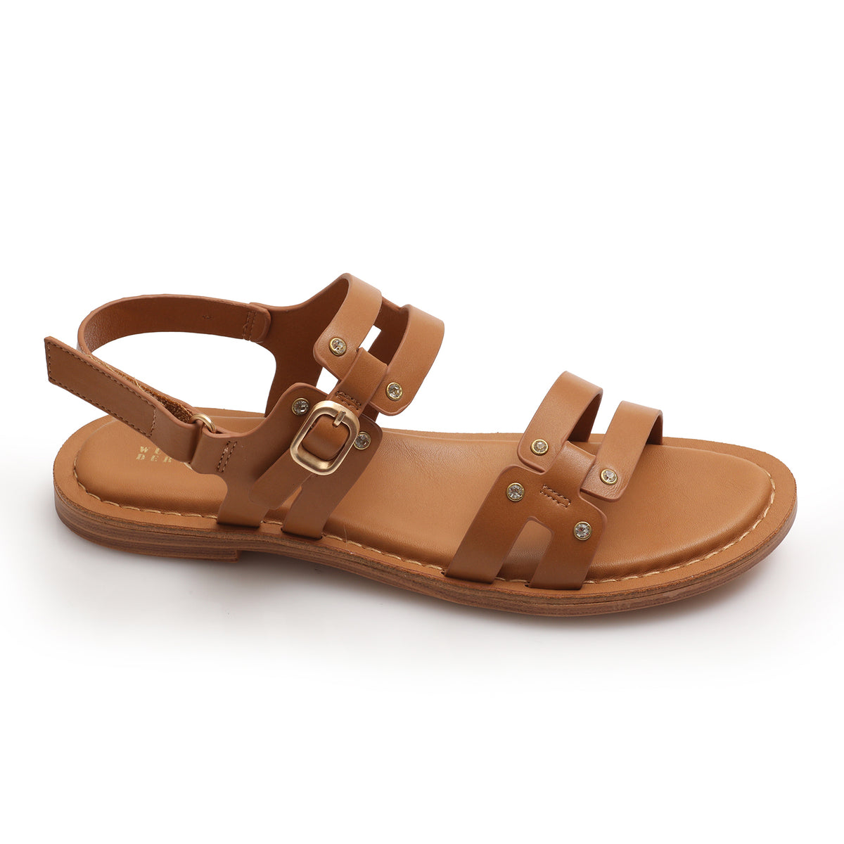 Sandalia Mujer Solea Sorrento Camel