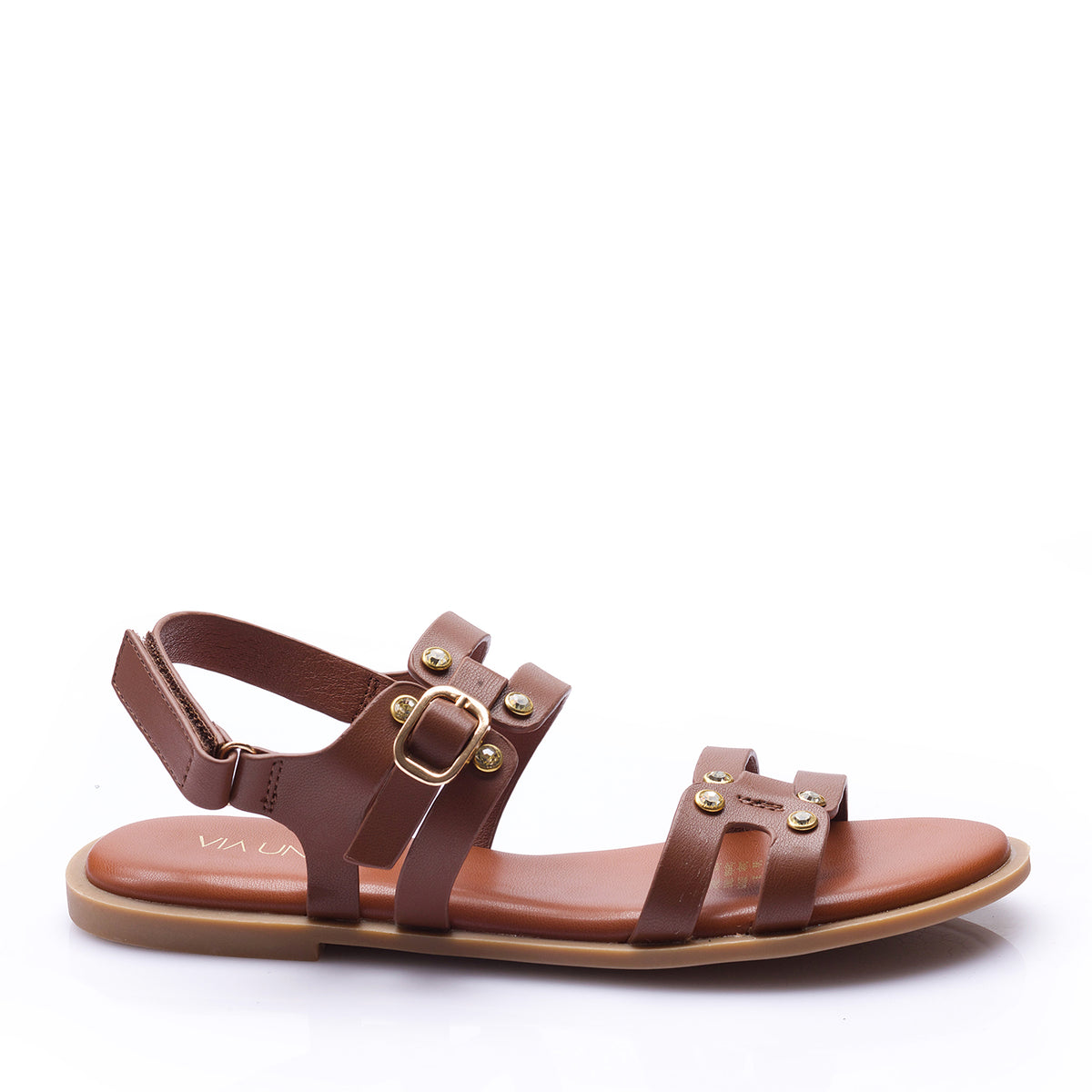 Sandalia Mujer Solea Sorrento Marron