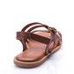 Sandalia Mujer Solea Sorrento Marron
