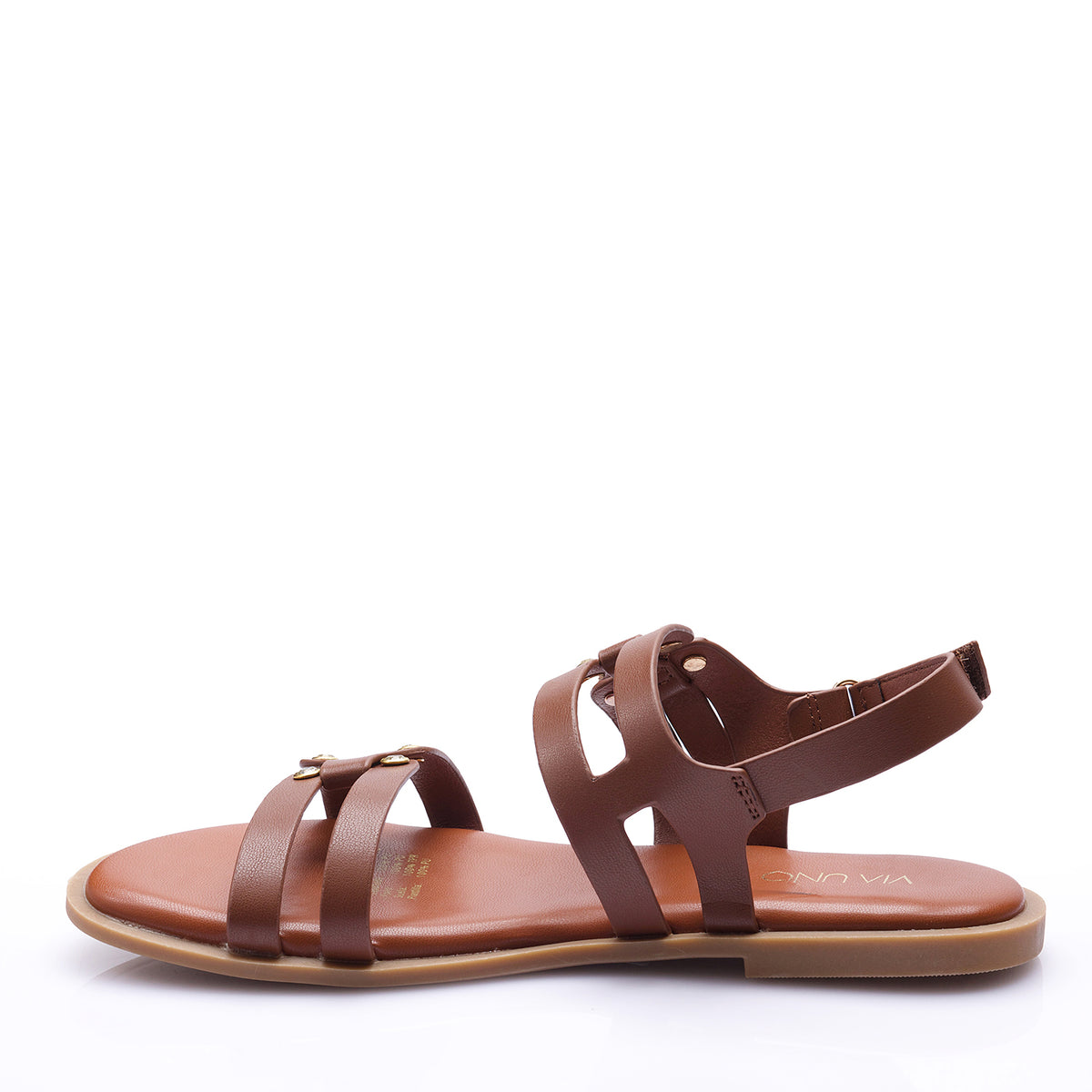 Sandalia Mujer Solea Sorrento Marron