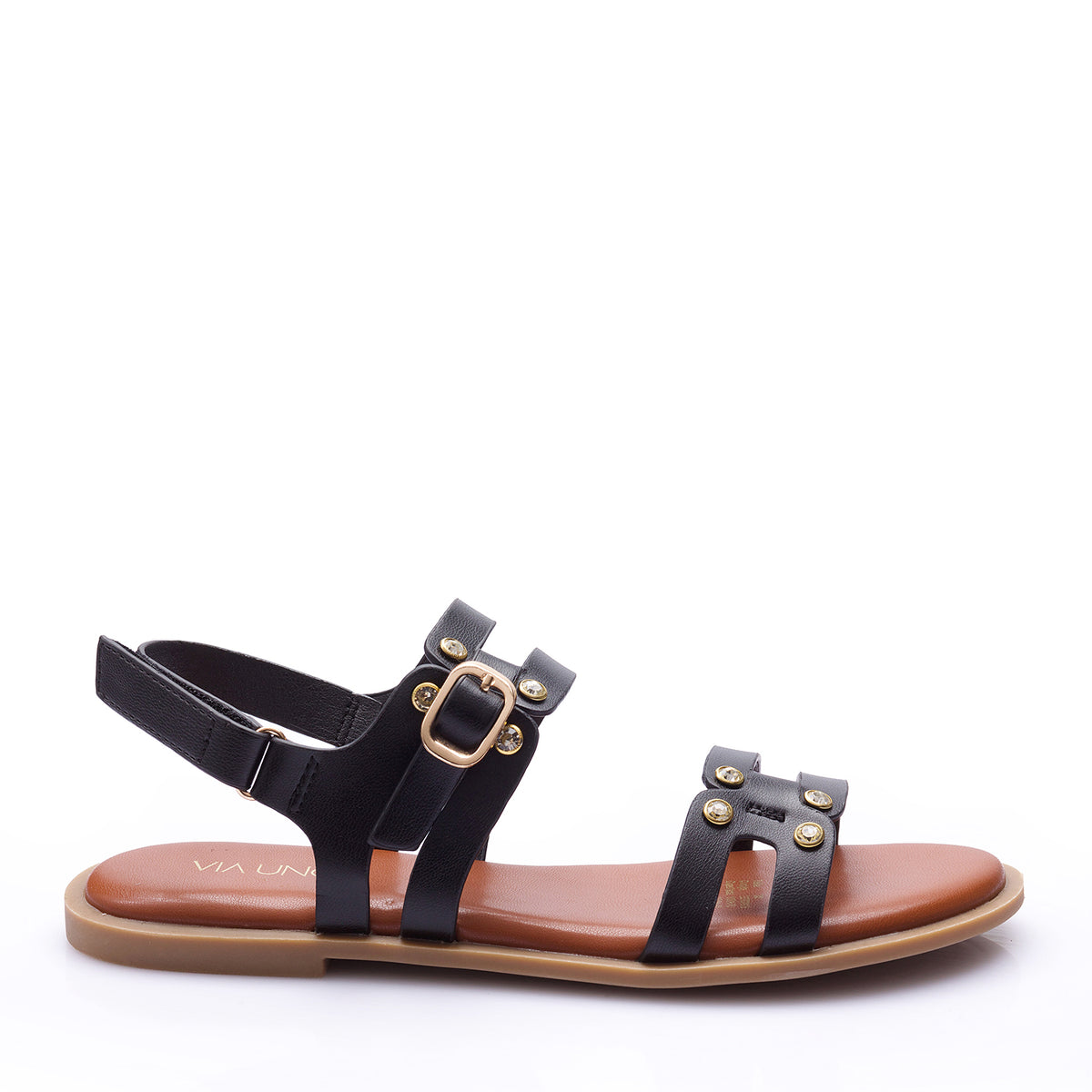 Sandalia Mujer Solea Sorrento Negra