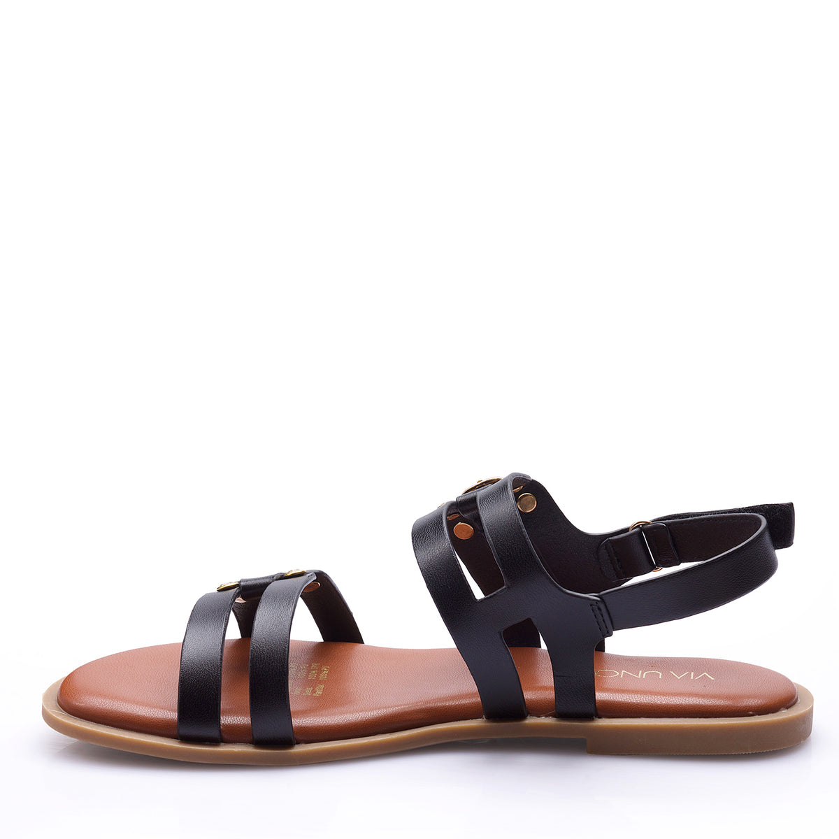 Sandalia Mujer Solea Sorrento Negra