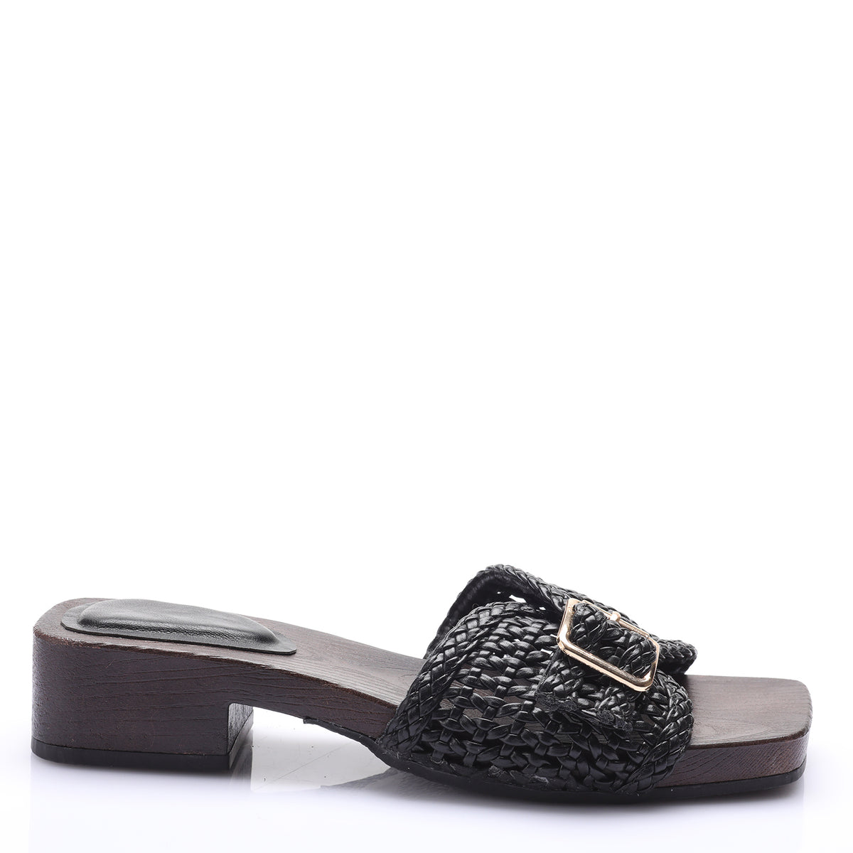 Sandalia Mujer Solea Positano Negra