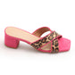 Sandalia Mujer Solea Capri Rosa