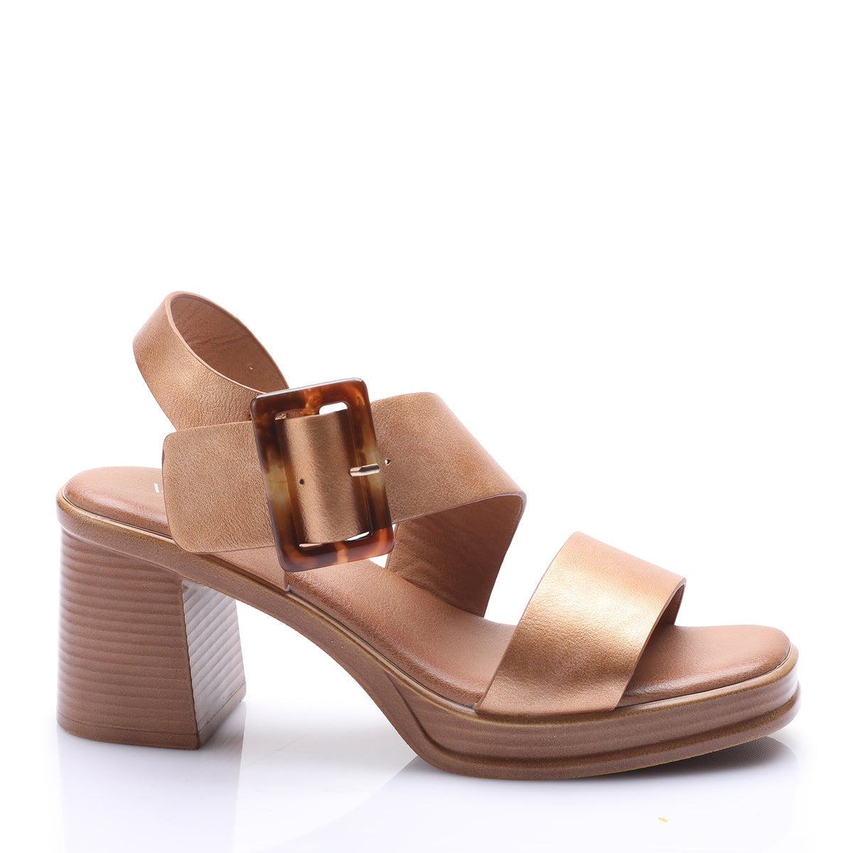 Sandalia Mujer Solea Ischia Rose Gold