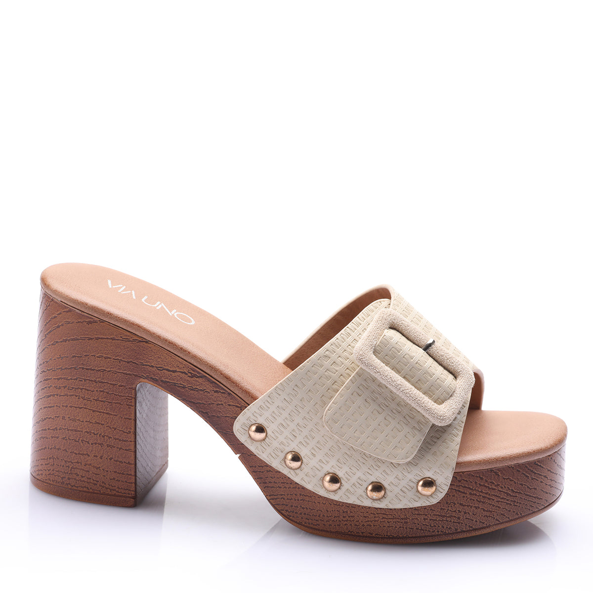 Sandalia Mujer Solea Portovenere Beige
