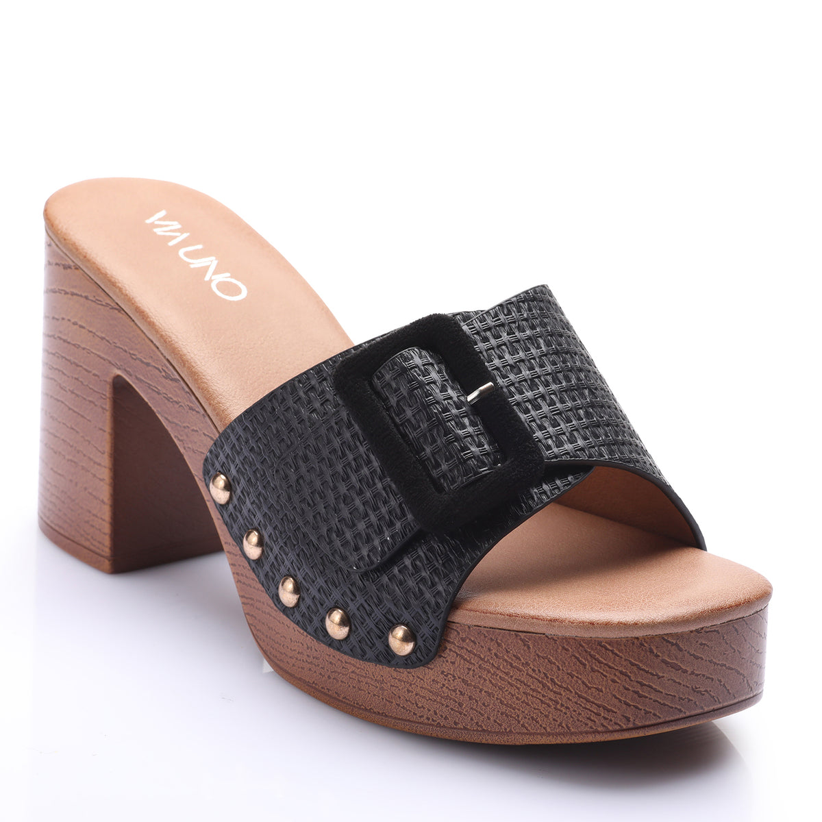 Sandalia Mujer Solea Portovenere Negra