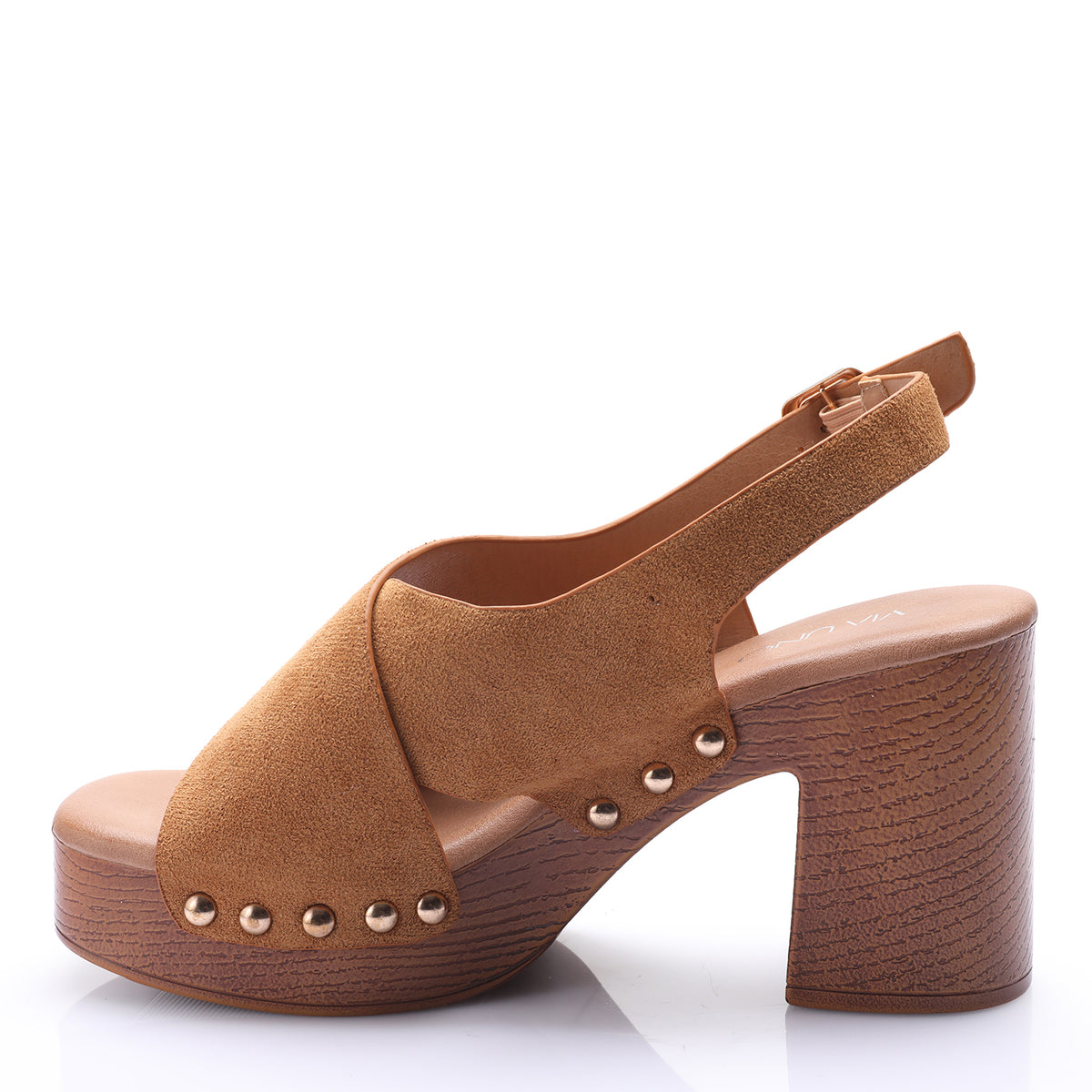 Sandalia Mujer Solea Tropea Camel