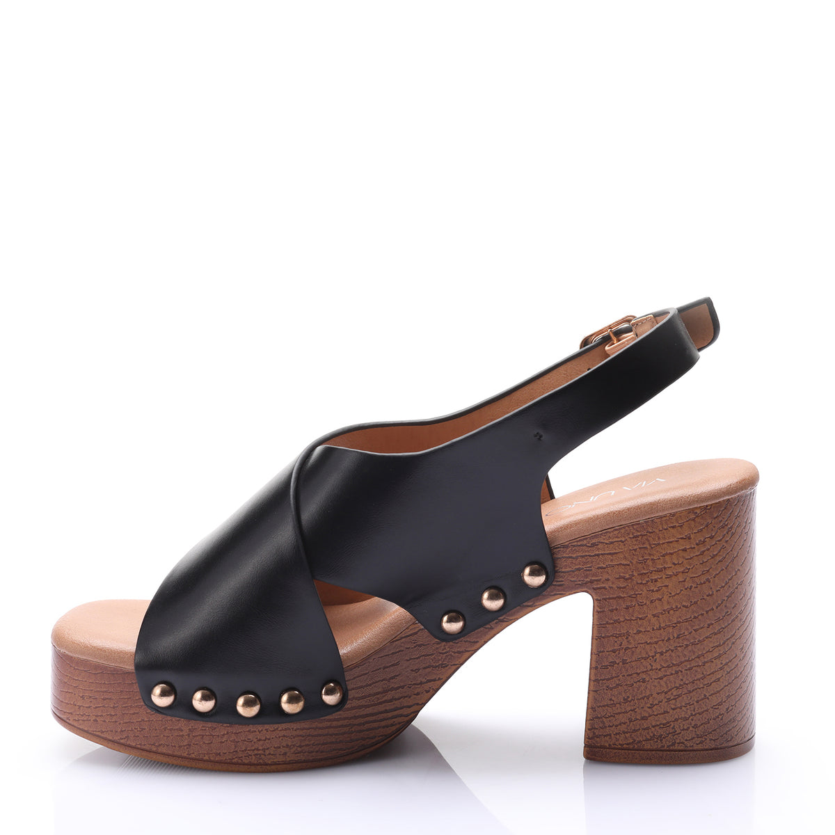 Sandalia Mujer Solea Tropea Negra