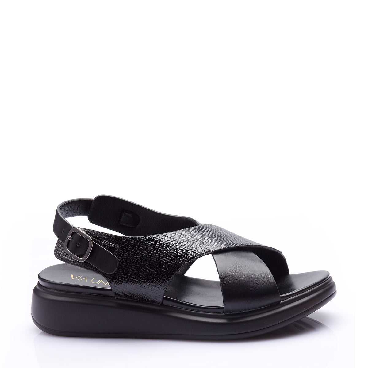 Sandalia Mujer Solea Riviera Negra