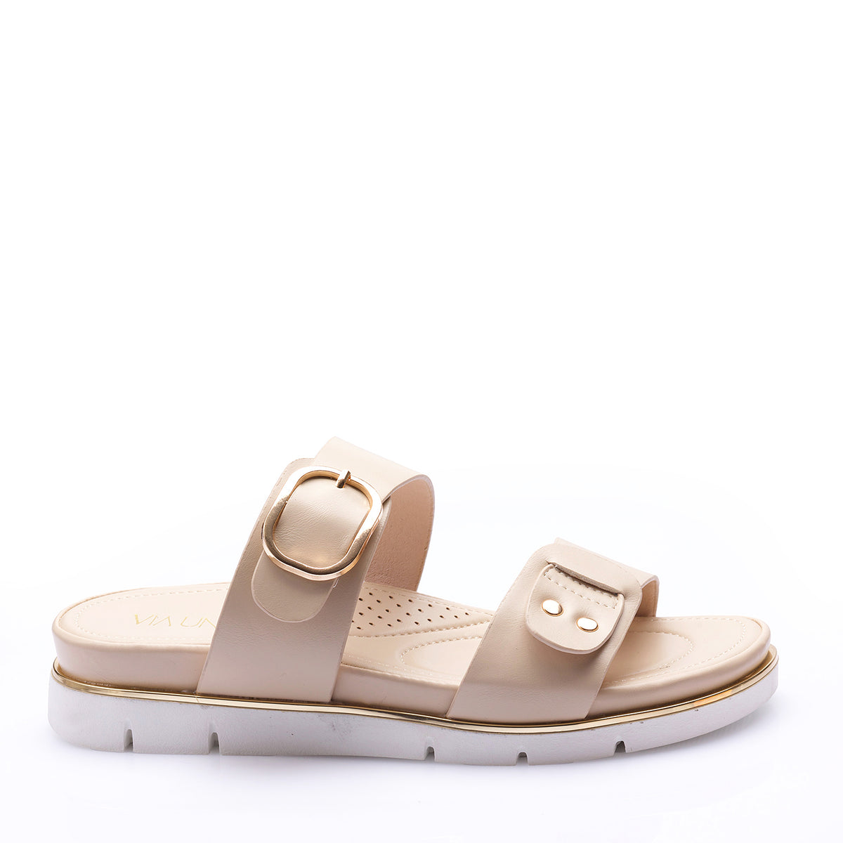 Sandalia Mujer Solea Corfu Beige