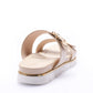 Sandalia Mujer Solea Corfu Beige