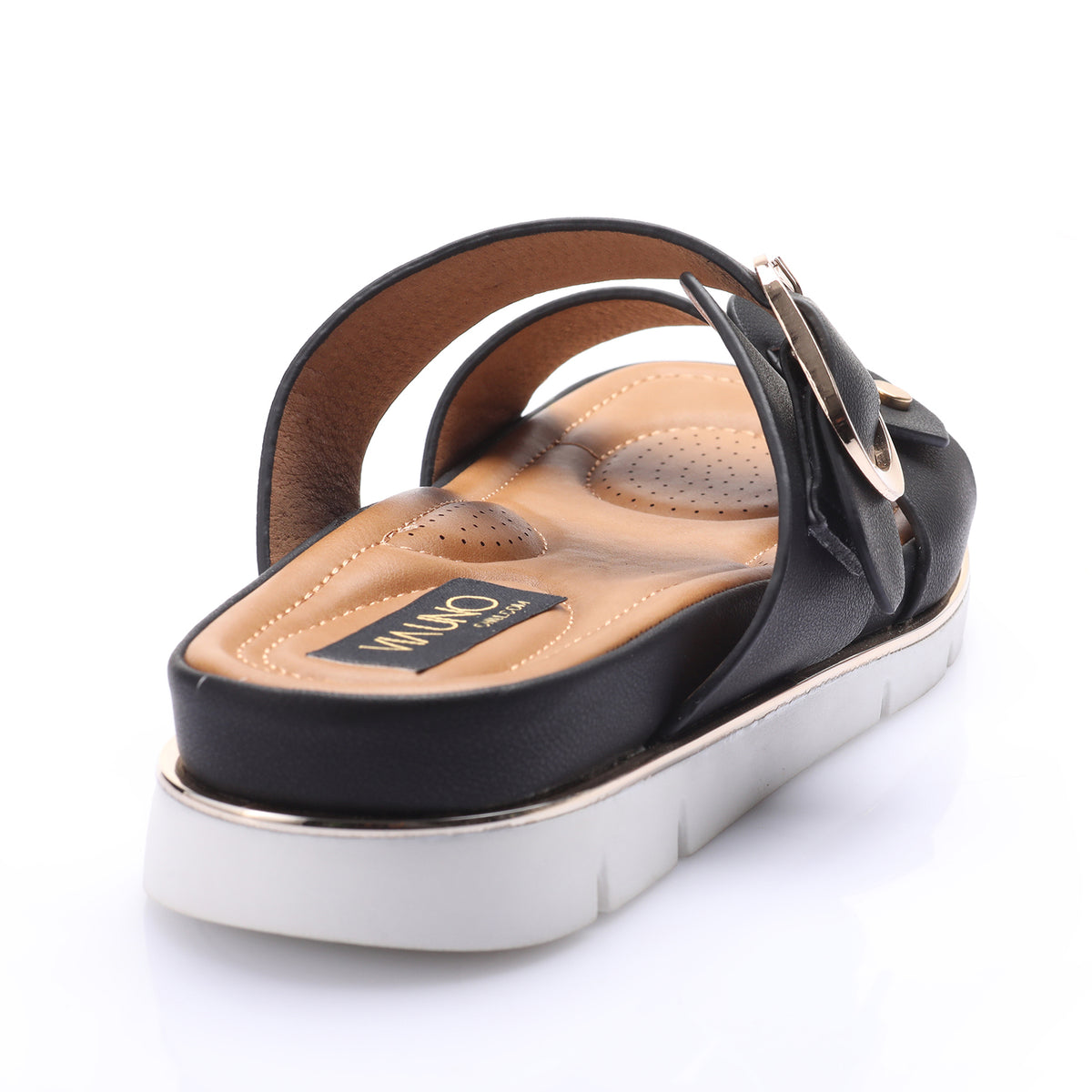 Sandalia Mujer Solea Corfu Negra
