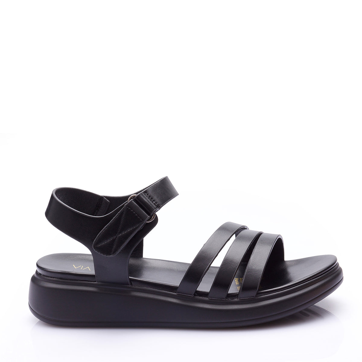 Sandalia Mujer Solea Lecce Negra