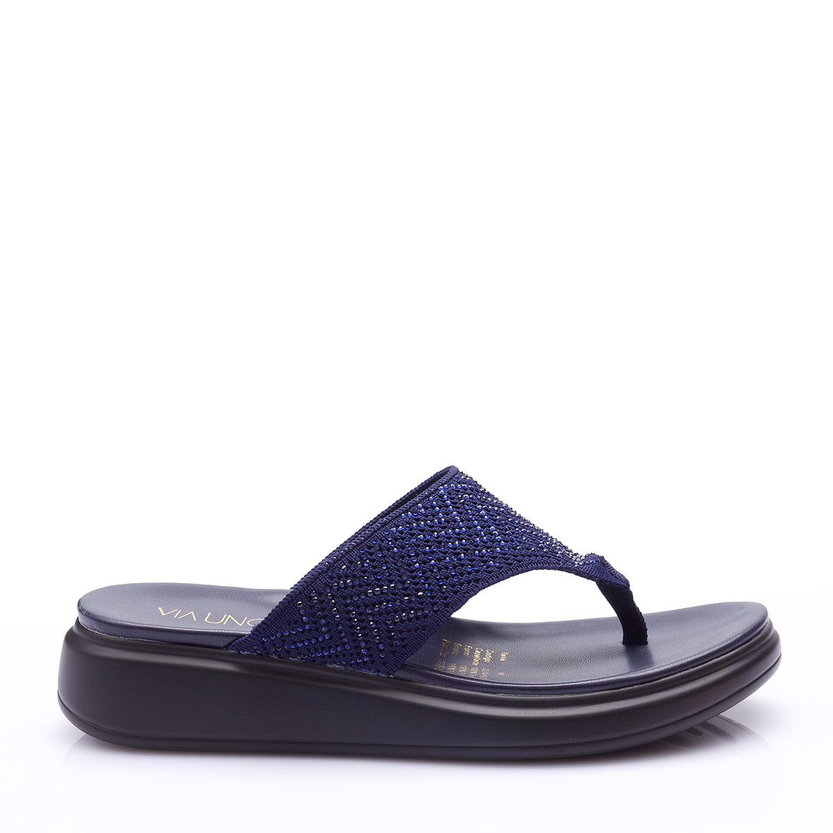 Sandalia Mujer Solea Puglia Azul