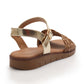 Sandalia Mujer Solea Cannes Camel