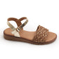 Sandalia Mujer Solea Cannes Camel