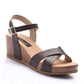 Sandalia Mujer Solea Lucia Marron