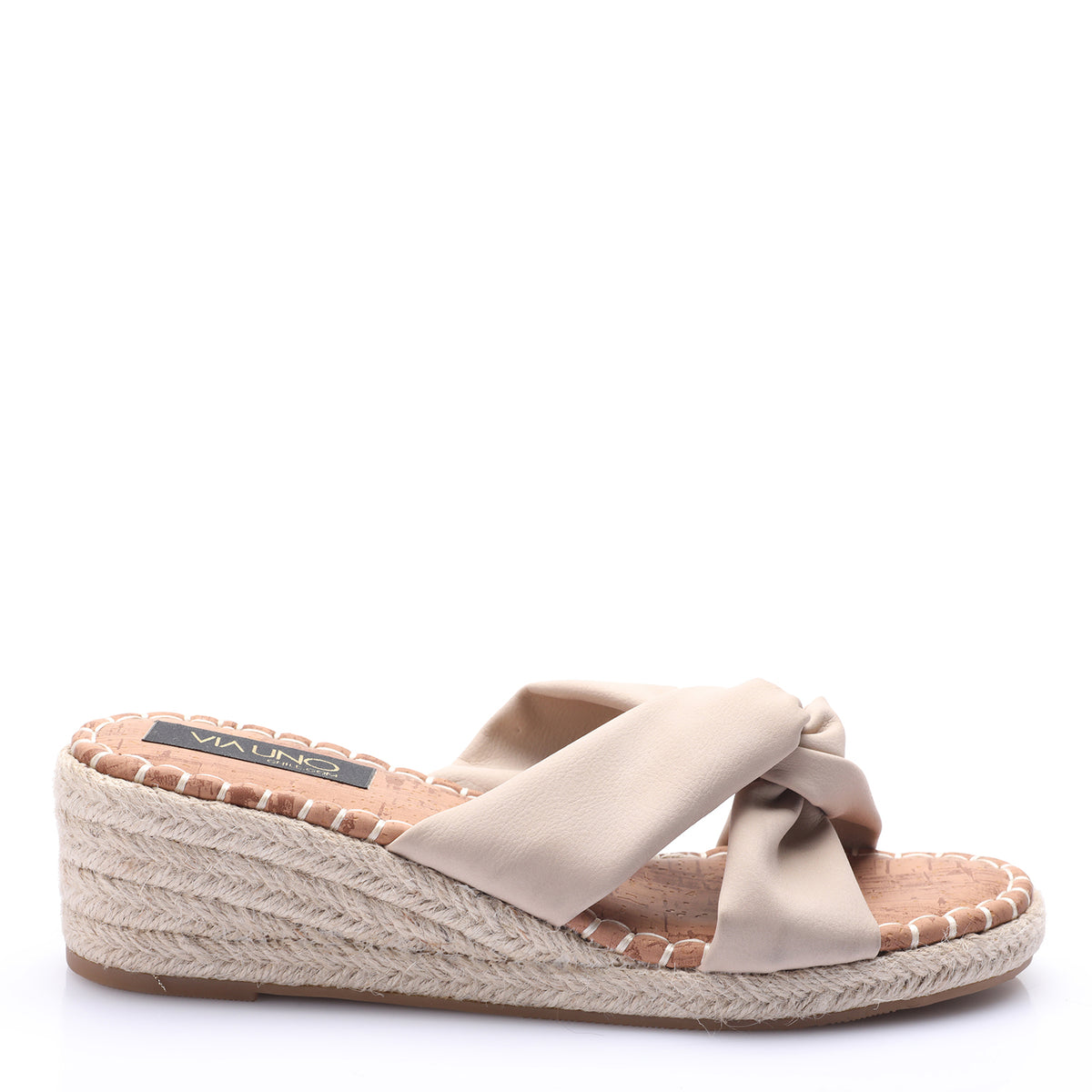 Sandalia Mujer Solea Monaco Beige