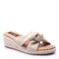 Sandalia Mujer Solea Monaco Beige