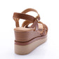 Sandalia Mujer Solea Siena Camel