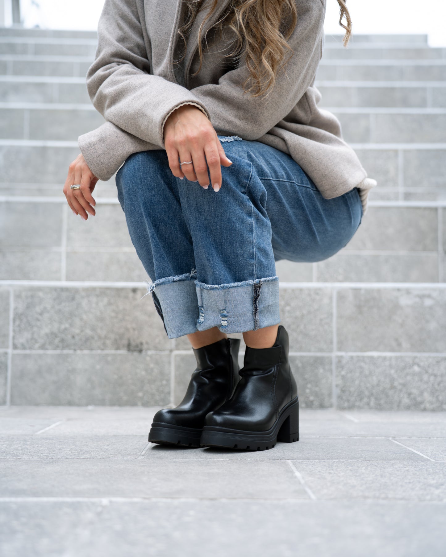 Botin Mujer  WestWinter Falcon Negro