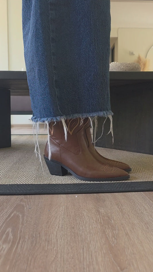 Bota Mujer  WestWinter Canyon Camel